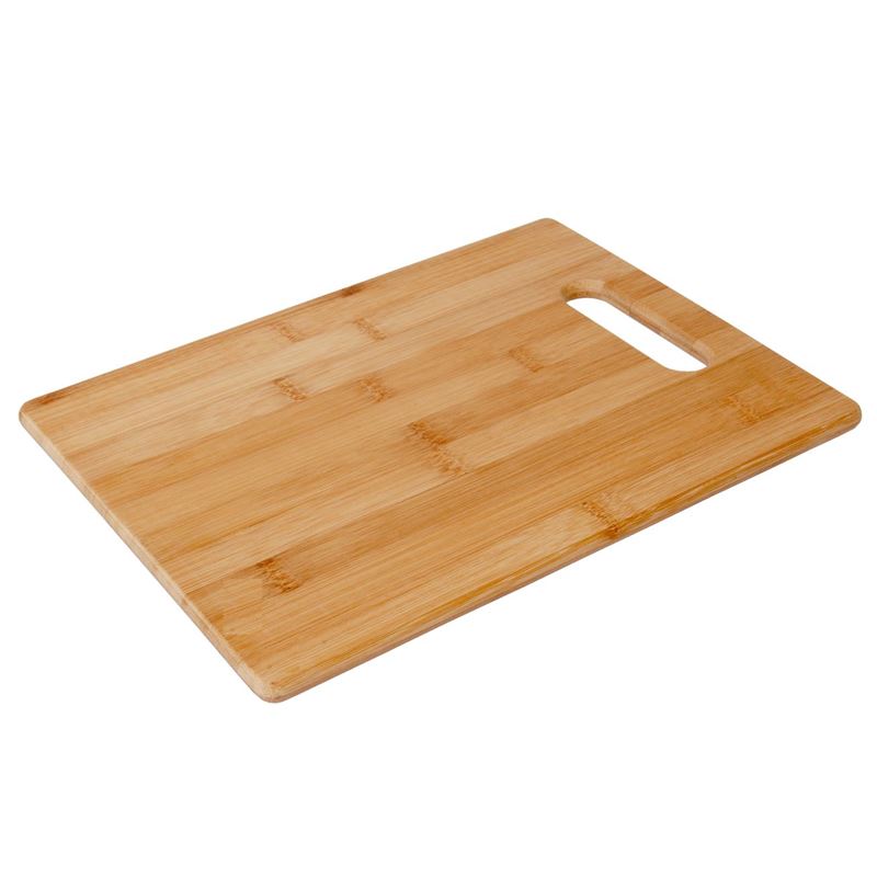 Benzer – Ecozon Market Bamboo Food Preparation Board with Handle 30x22cm