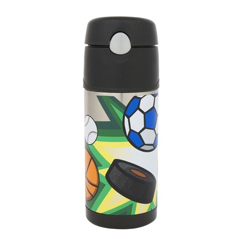 Thermos – FUNtainer Stainless Steel Vacuum Insulated Drink Bottle Multi Sports 355ml