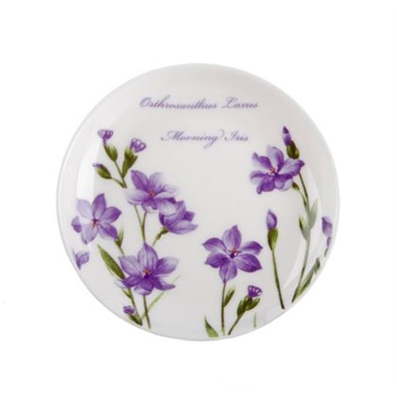 Dan Samuels Australia – Morning Iris Fine Bone China Plate/Coaster 10cm
