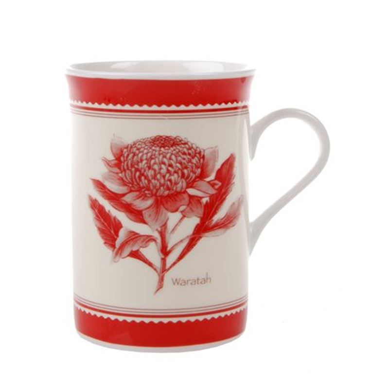 Dan Samuels Australia – Stamp Collection Fine Bone China Mug Waratah