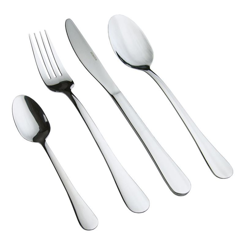 Benzer – Classic Stainless Steel Cutlery Set 16pc