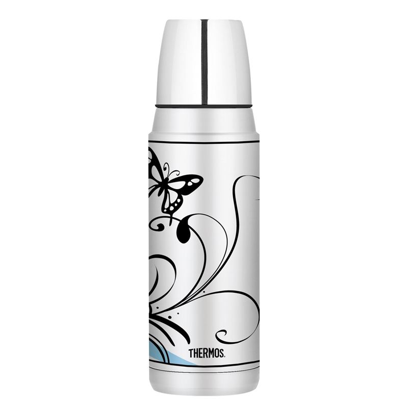 Thermos – Stainless Steel Vacuum Insulated Fashion Flask 480ml Butterfly
