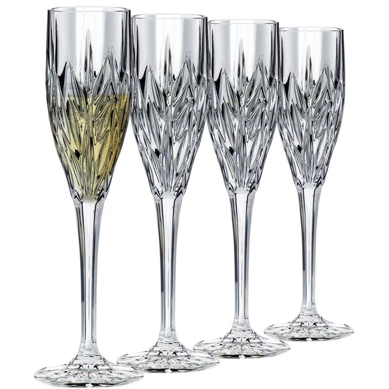 Dan Samuels – CologneLead CrystalChampagne 130ml Set of 4Made in Germany by Nachtmann