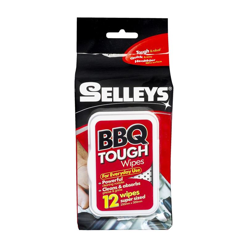 Selleys – BBQ Tough Wipes 12 Pack
