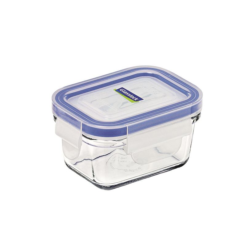 Glasslock – Rectangular Tempered Glass Food Container 180ml