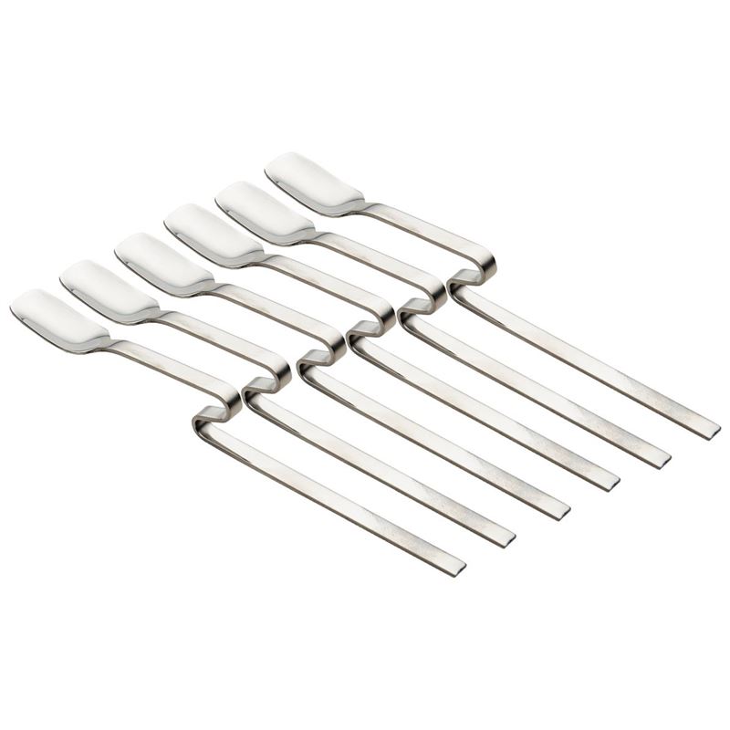 Benzer – Hanger 6pc Stainless Steel Parfait Spoon set