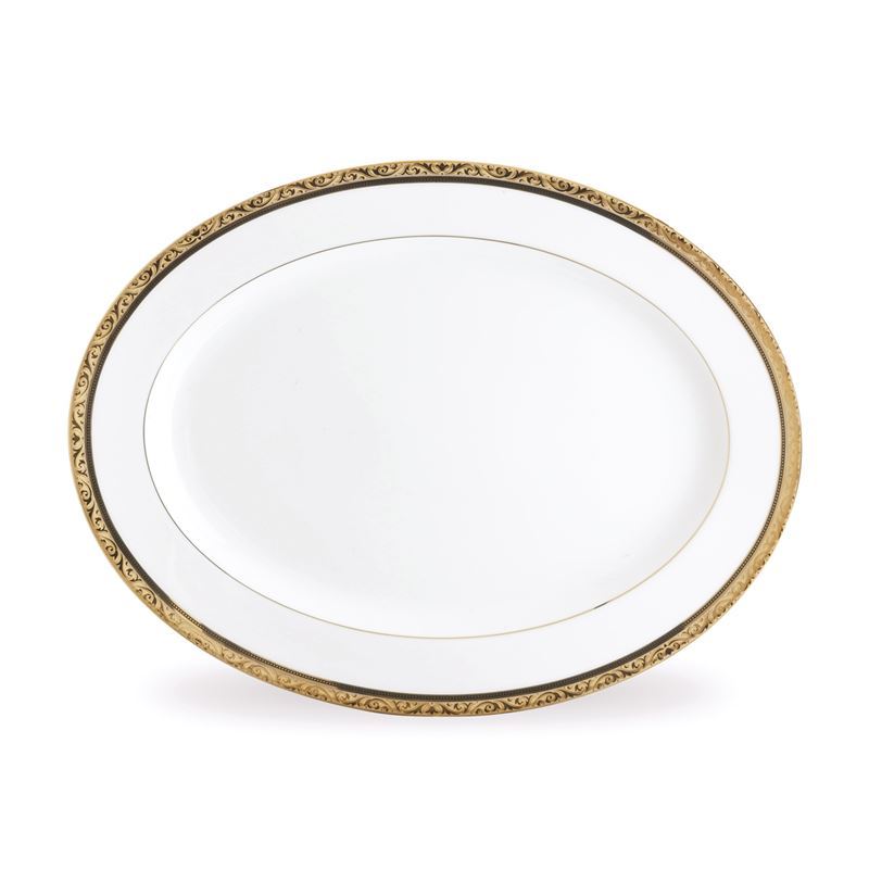 Noritake – Regent Gold Oval Platter 34.5x26cm