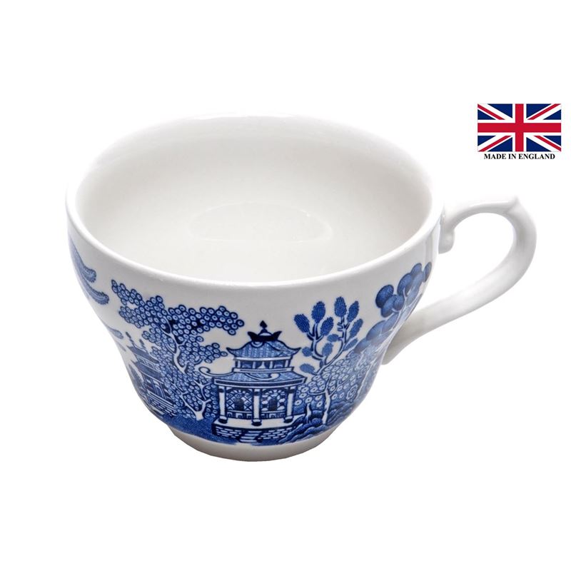 Queens by Churchill – Blue Willow Tea Cup 200ml (Made in England)