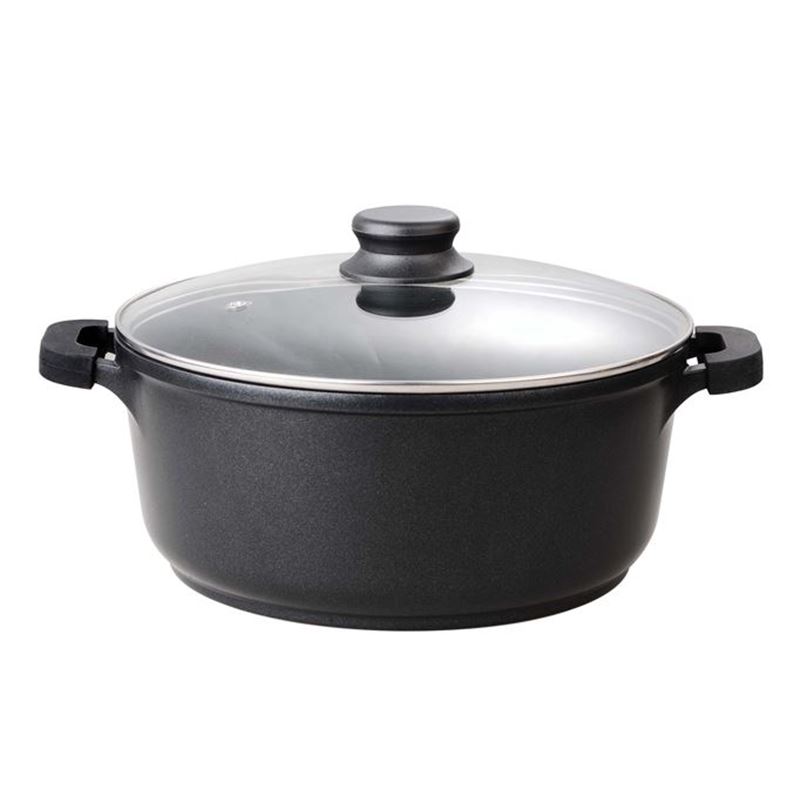 Benzer – Premium Non-Stick Induction Tall Casserole with Lid 24cm 4Ltr
