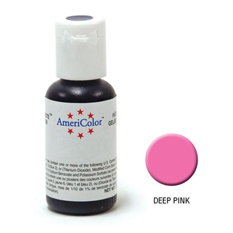 AmeriColor – Soft Gel Paste 21.3g Deep Pink