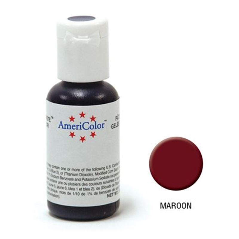 AmeriColor – Soft Gel Paste 21.3g Maroon