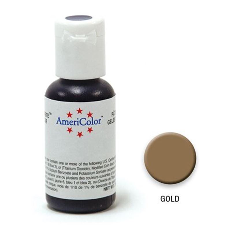 AmeriColor – Soft Gel Paste 21.3g Gold