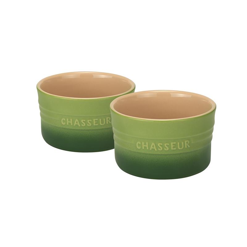 Chasseur – La Cuisson Ramekins set of 2 10cm 280ml Apple Green