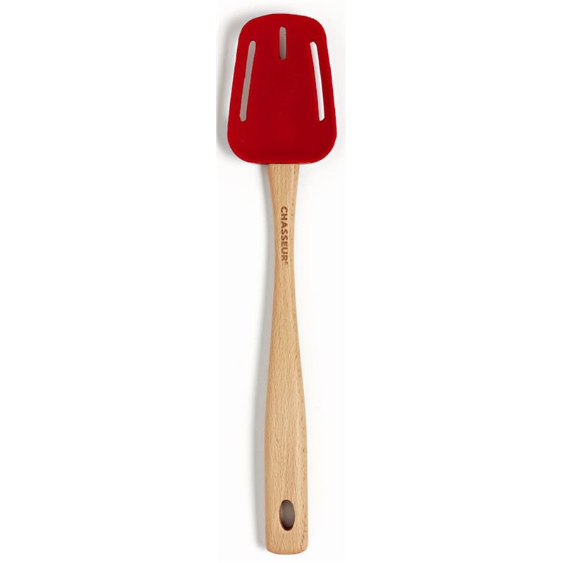 Chasseur – Silicone Slotted Spoon Red