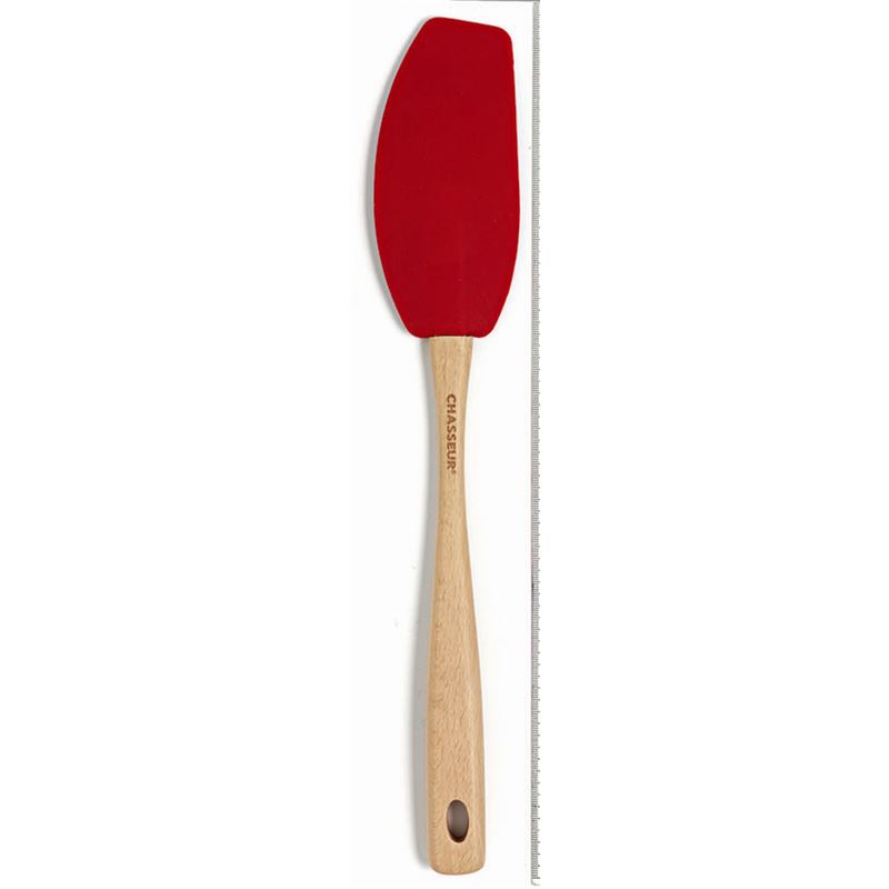 Chasseur – Silicone Curved Spatula Red