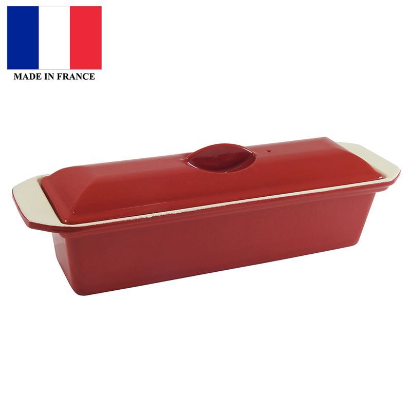 Chasseur Cast Iron – Federation Red Terrine 25cm 1Ltr (Made in France)