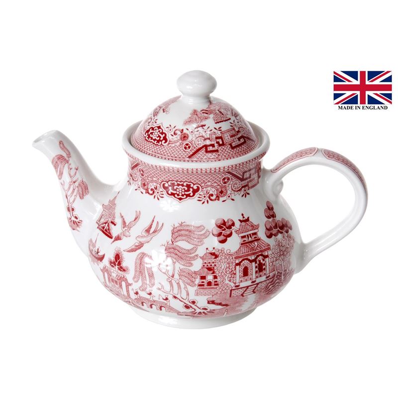 Churchill – Pink Willow Tea Pot 1.2Ltr 6 Cup (Made in England)