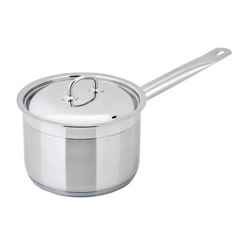 Benzer – Berlin Professional 18/10 Stainless Steel 18cm Covered Saucepan 3Ltr