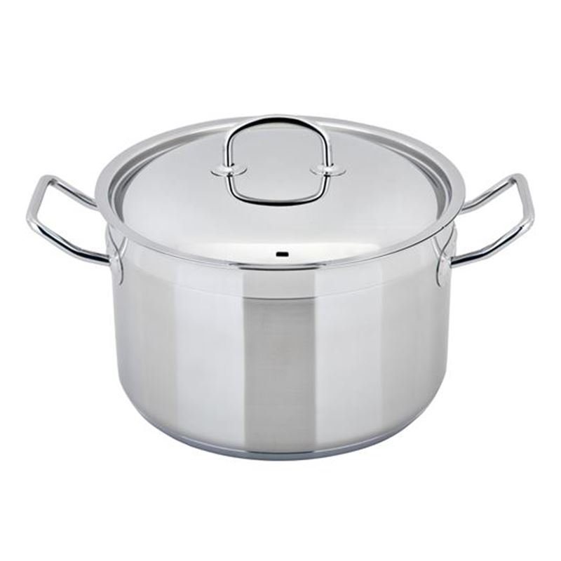 Benzer – Berlin Professional 18/10 Stainless Steel 20cm Covered Casserole 4Ltr