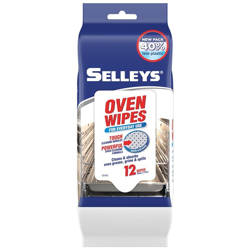 Selleys – Oven Wipes pack 12