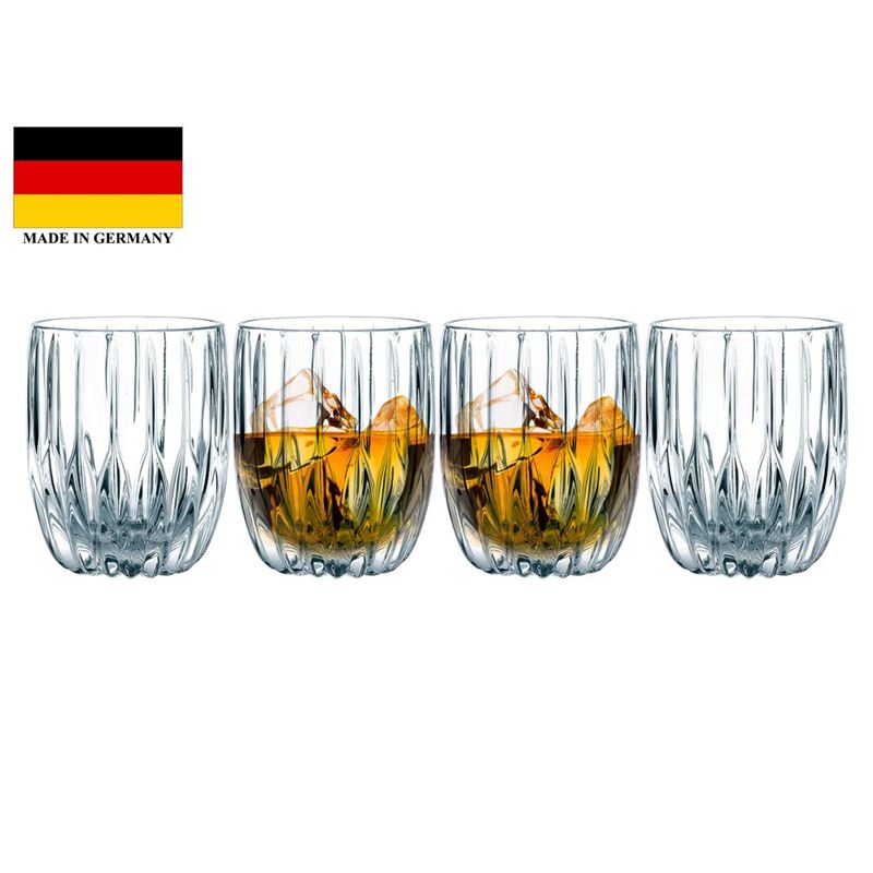 Nachtmann Crystal – Prestige Whisky 320ml Premium Set of 4 (Made in Germany)