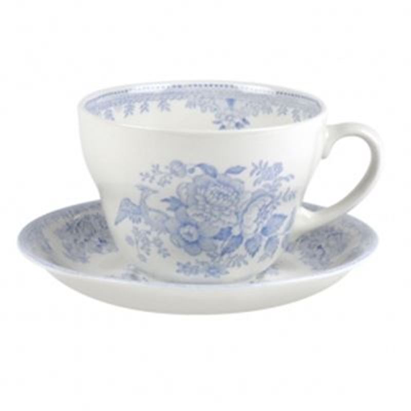 Blue Asiatic Pheasant by Burleigh – Breakfast Saucer