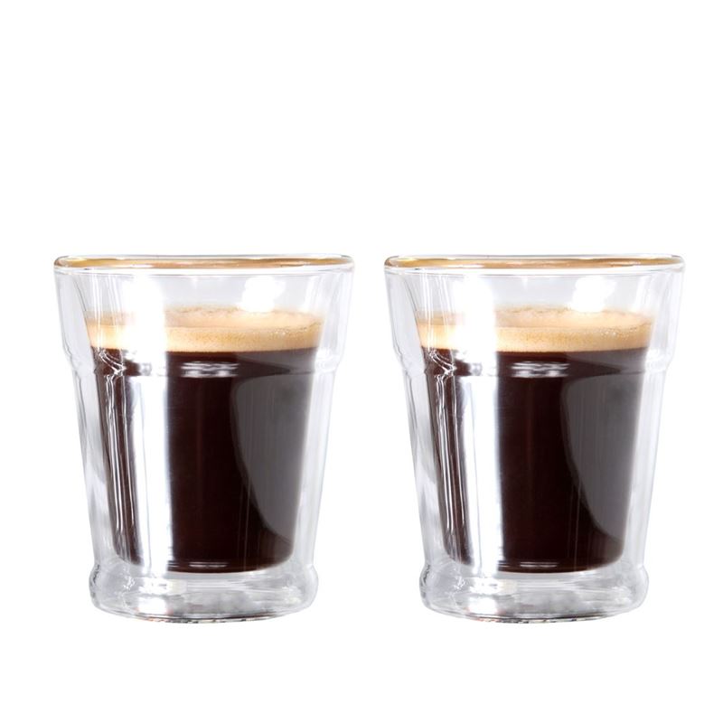 Zuhause – Okki Set of 2 Double Wall Thermo Espresso Glasses 80ml