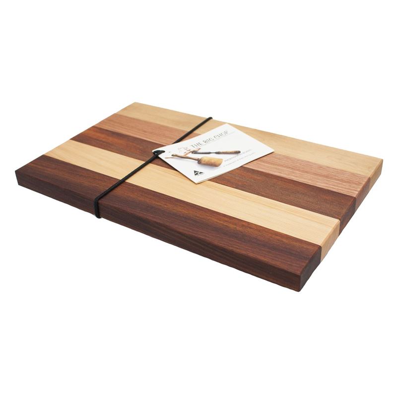 Big Chop – Gordon River Collection Rectangular Chopping Board 34x22x2.5cm 5 Timber (Made in Australia)