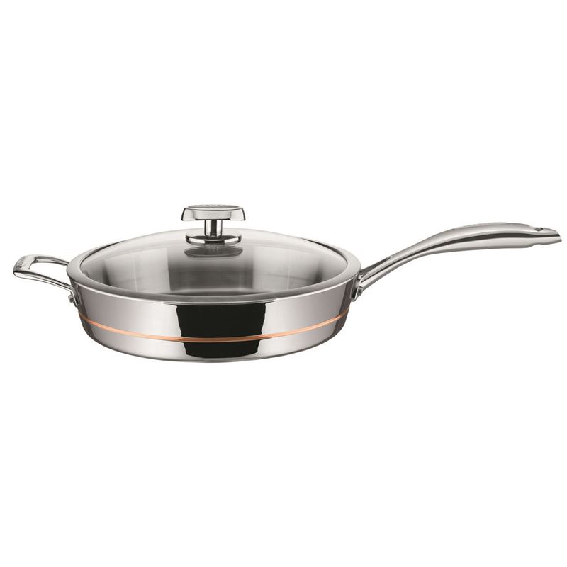 Scanpan – Axis Covered Saute Pan 30cm – 5 Layer Stainless Steel with Copper Core