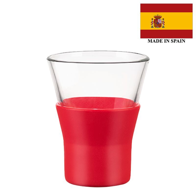 Bormioli Rocco – Ypsilon Brio Espresso 110ml Red (Made in Spain)