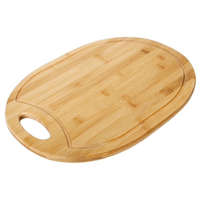 Benzer – Ecozon Bamboo Ovali Chopping/Serving Board Large 40x30x1.5cm