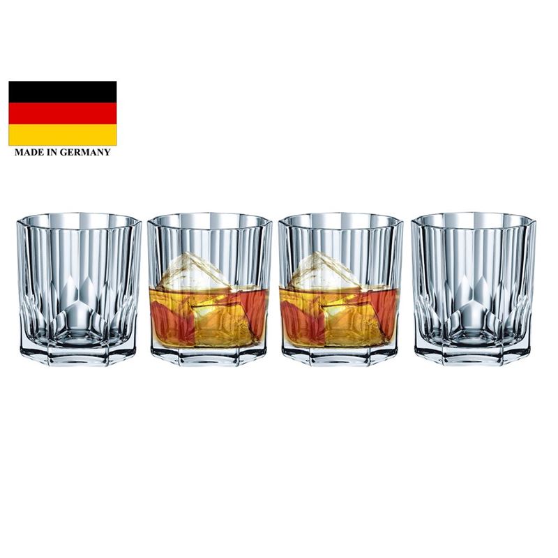 Nachtmann Crystal – Aspen Whisky 324ml set of 4 (Made in Germany)