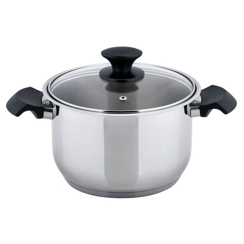 Benzer – Rosti 20cm 4Ltr Casserole with Lid 18/10 Stainless Steel