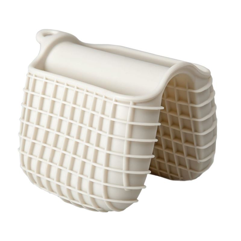 samsam – Checkers Silicon Oven Mitt Light Grey