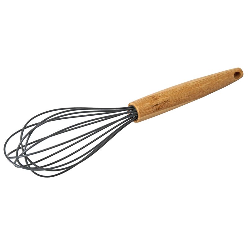 samsam – Bamboo Handle with Silicone Head Whisk 30cm
