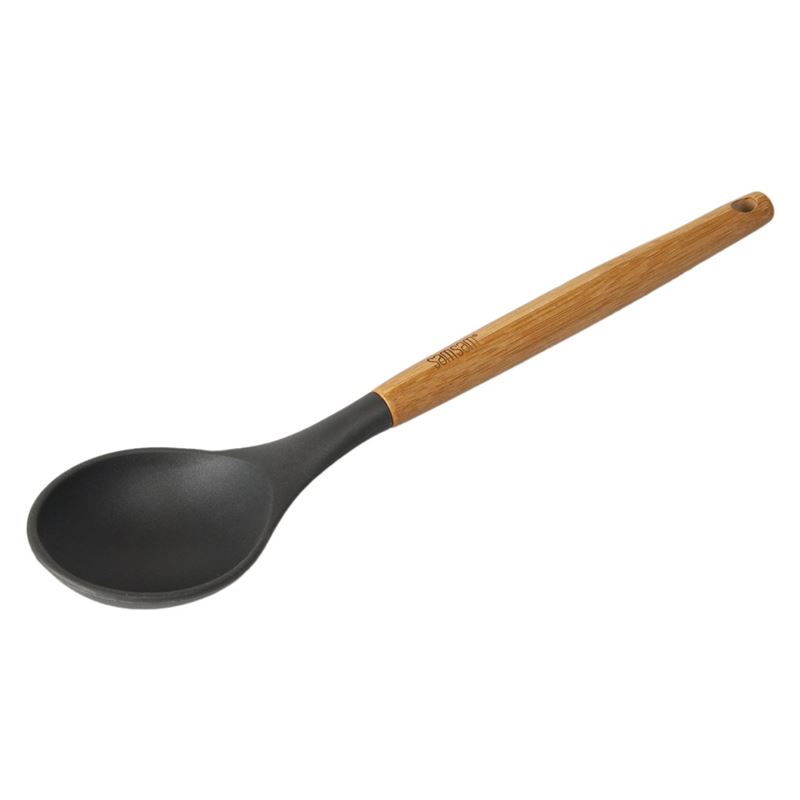 samsam – Bamboo Handle with Silicone Head Spoon 32cm