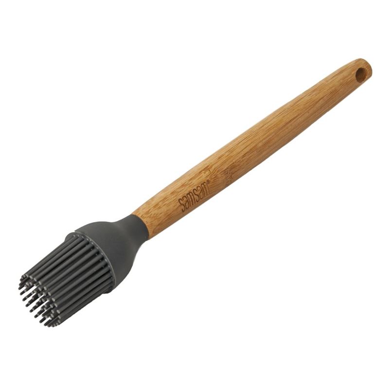 samsam – Bamboo Handle with Silicone Head Pastry Basting Brush 25cm