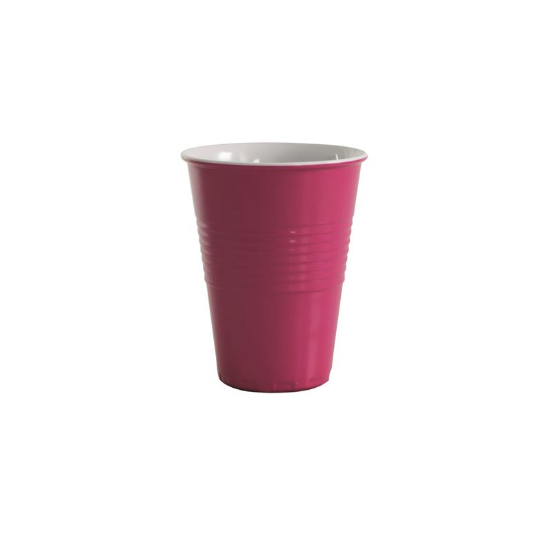 Serroni – Miami Melamine 400ml Two Tone Cup Fuscia Pink