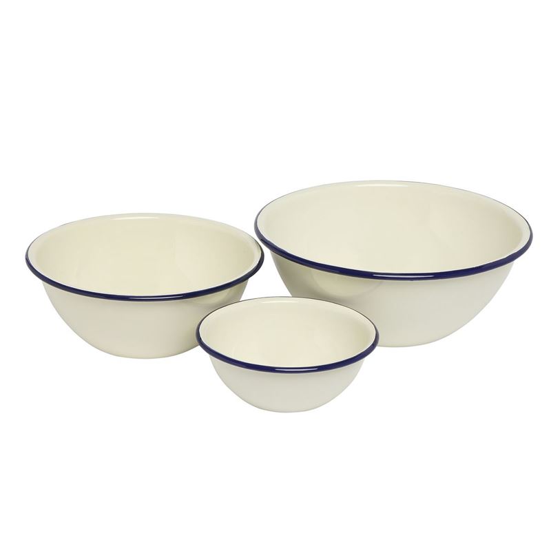 Wiltshire – Enamel Mixing Bowls set of 3