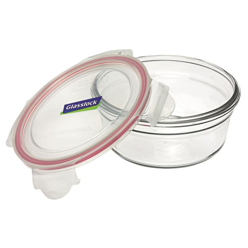 Glasslock – Tempered Glass OVEN SAFE Round Container 850ml