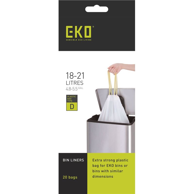 Eko – Can Bin Liners 18-21Ltr Pack of 20
