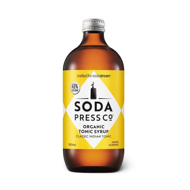 Soda Press Co – Indian Tonic Natural Organic Syrup Concentrate 500ml