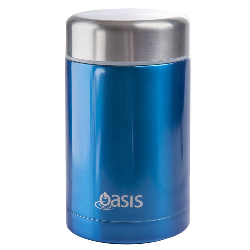 Oasis – Stainless Steel Food Flask 450ml Aqua