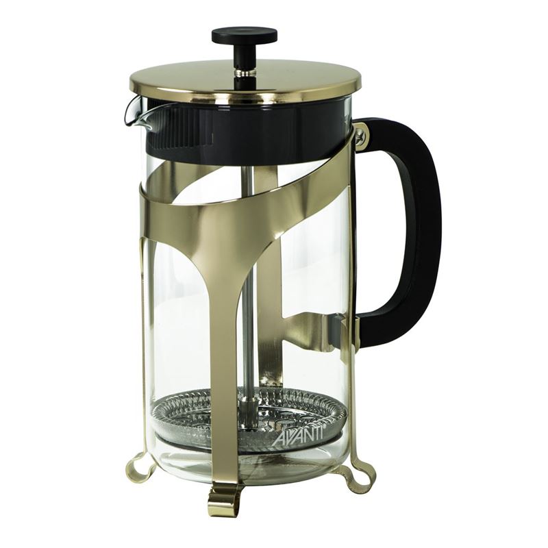 Avanti – Ambassador Gold Café Press Coffee Plunger 8 Cup 1Ltr