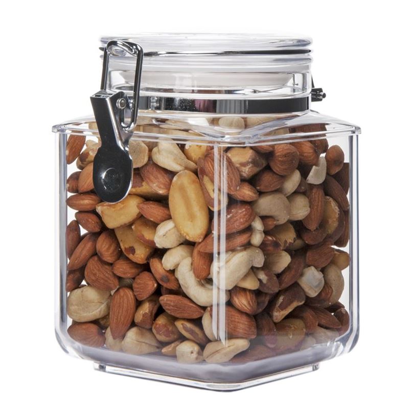 Benzer – Stor-Tite Square BPA Free Canister 1Ltr  13.5x11x15.6cm