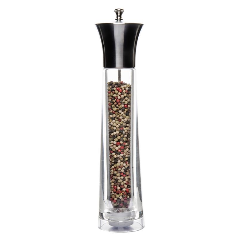 Benzer – Baron Acrylic with Chrome Pepper Grinder 30cm