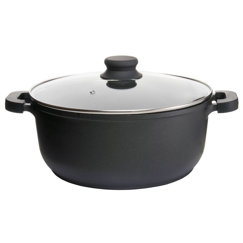 Benzer – Premium Stone Non-Stick Induction Tall Casserole with Lid 28cm 6.4Ltr