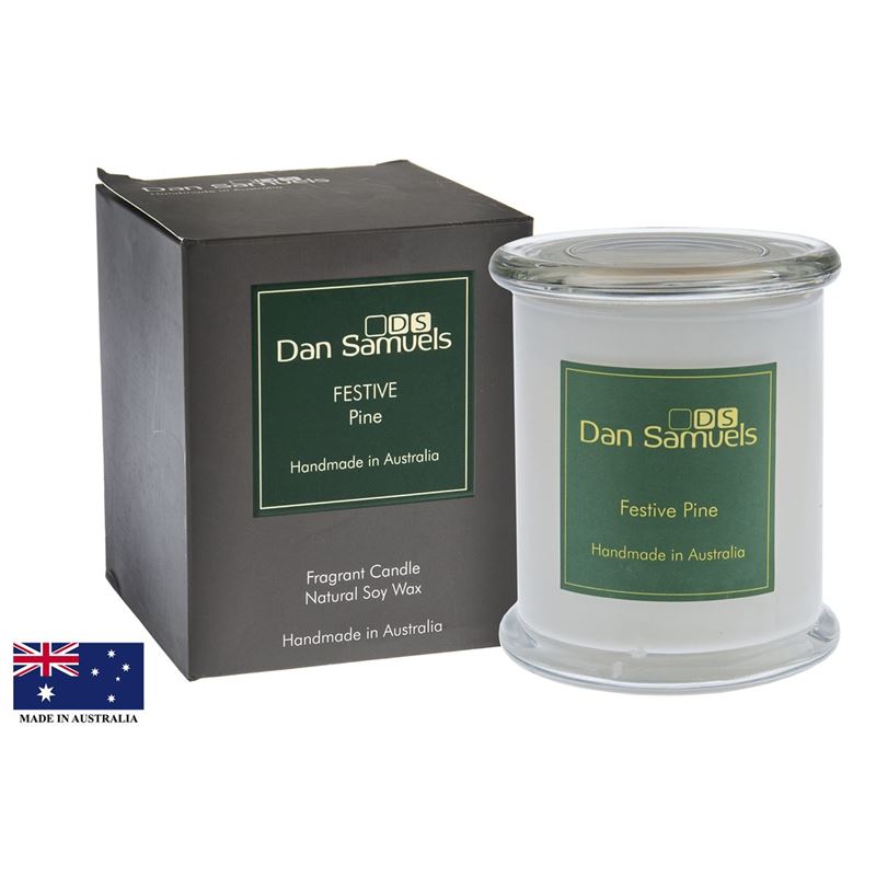 Dan Samuels – Festive Pine Metro Jar Filled Candle 340ml(Hand Made in Australia)