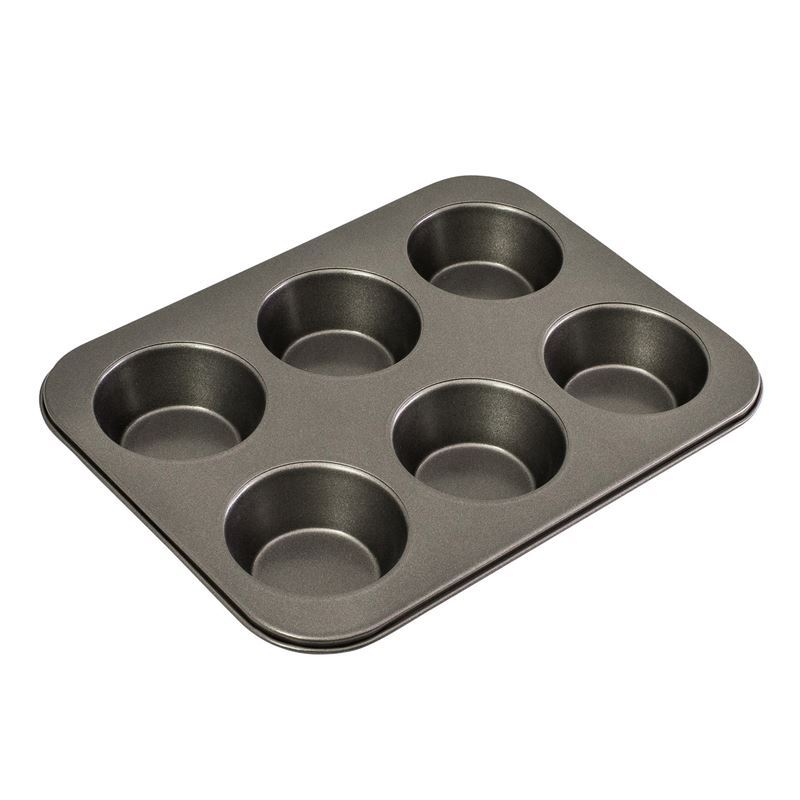 Bakemaster – Non-Stick 6 Cup Jumbo Muffin Pan 26.5x36cm