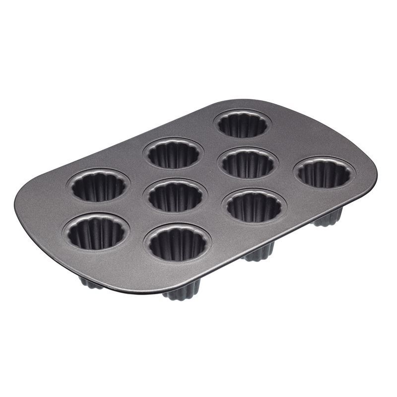 Bakemaster – Non-Stick 9 Cup Canelé Pan 32.5x22cm
